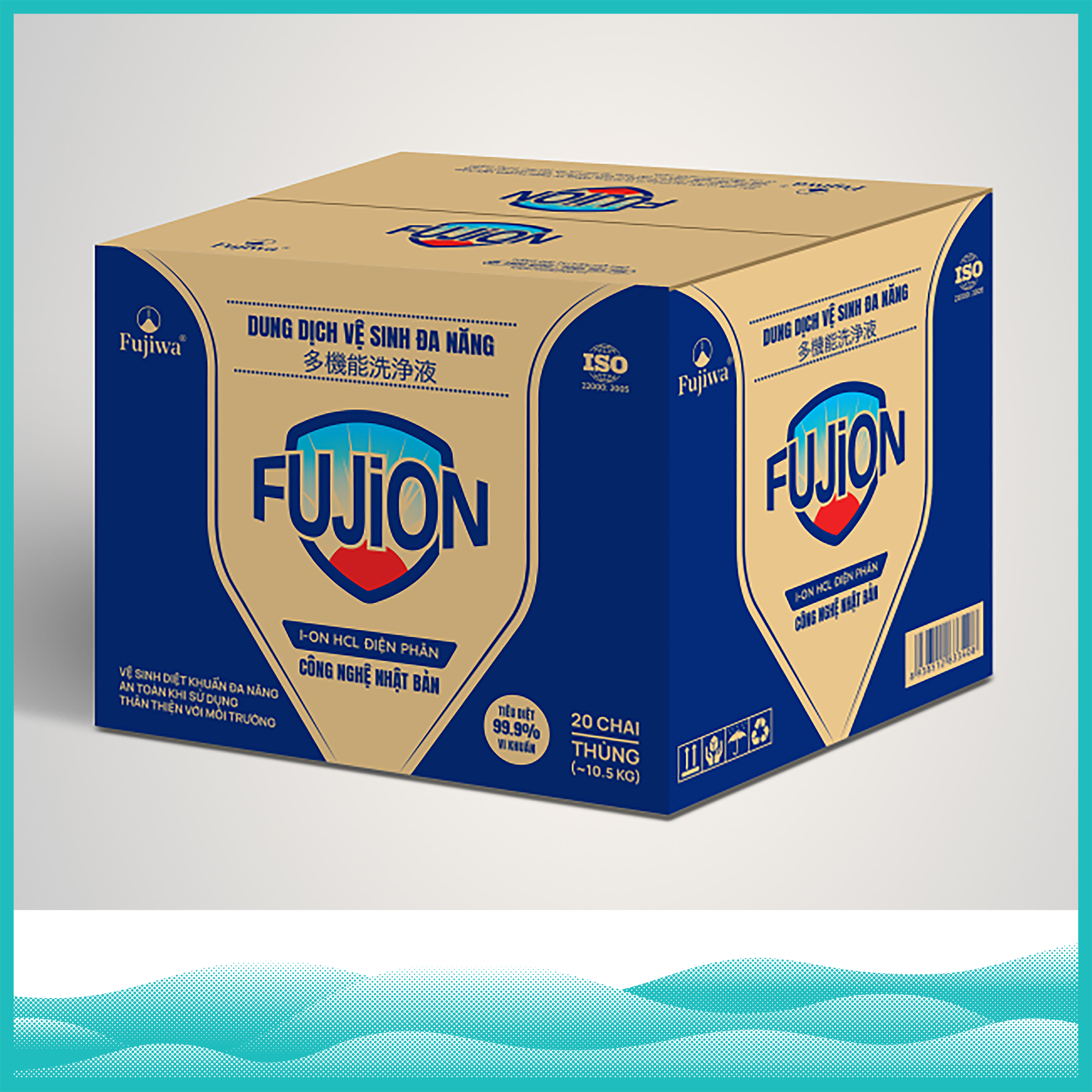 VỆ SINH DIỆT KHẨU ĐA NĂNG FUJION